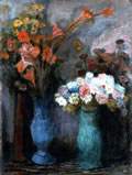 Fiori, sd 1940-’45, olio su tela, cm 70,4x53,5, Napoli, collezione privata